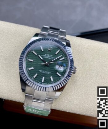 Rolex Datejust Mint Green M126334-0029 Watch Size 41mm ARF