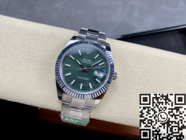Rolex Datejust Mint Green M126334-0029 Watch Size 41mm ARF