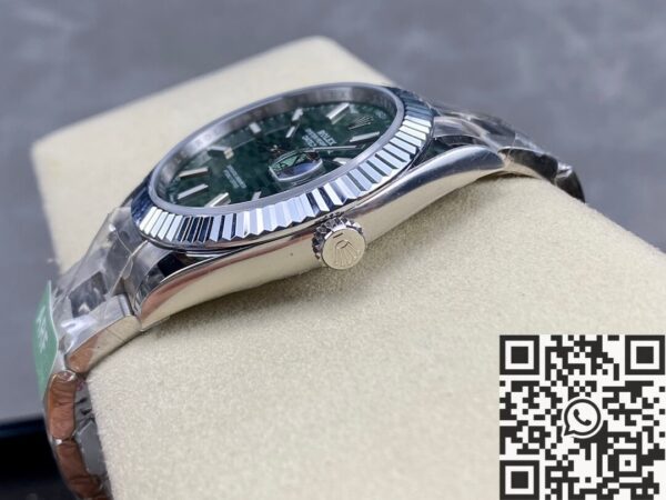 Rolex Datejust Mint Green M126334-0029 Watch Size 41mm ARF