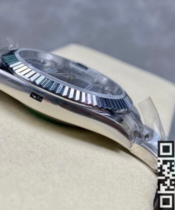 Rolex Datejust Blue M126334-0015 Diamond Watch Size 41mm