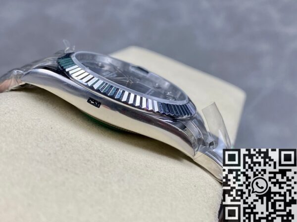 Rolex Datejust Blue M126334-0015 Diamond Watch Size 41mm