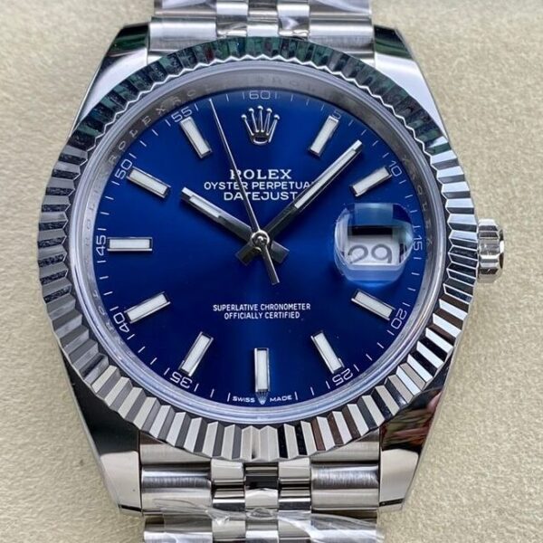 Rolex Perpetual Datejust​ M126334-0002 Blue Watch Size 41mm