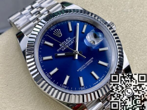 Rolex Perpetual Datejust​ M126334-0002 Blue Watch Size 41mm