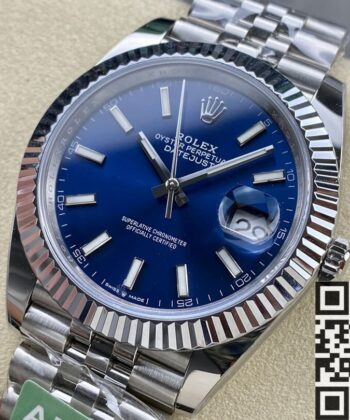 Rolex Perpetual Datejust​ M126334-0002 Blue Watch Size 41mm
