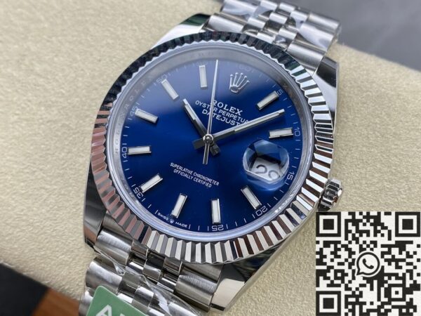 Rolex Perpetual Datejust​ M126334-0002 Blue Watch Size 41mm