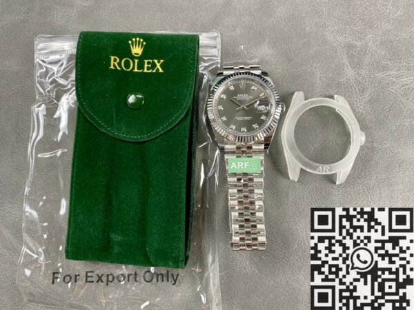 41MM Rolex Datejust​ M126334-0012 Black Watch ARF Factory