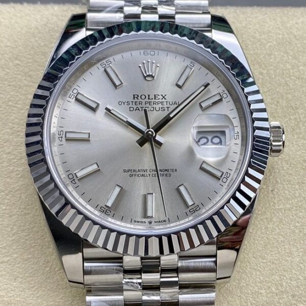 Rolex Datejust Deals M126334-0004 Silver Gray Watch Size 41mm