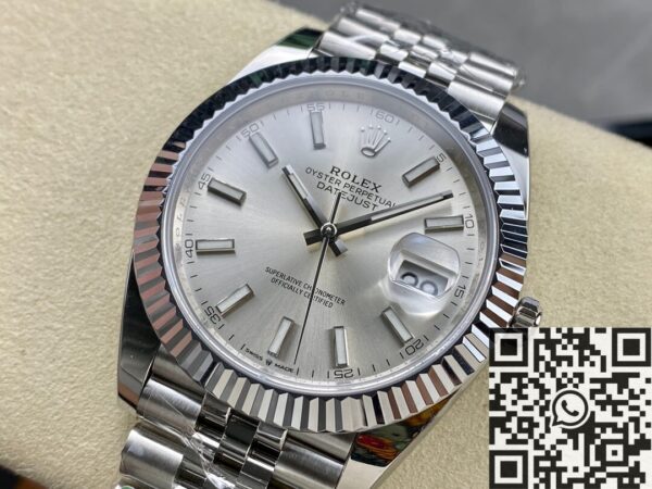 Rolex Datejust Deals M126334-0004 Silver Gray Watch Size 41mm