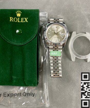 Rolex Datejust Deals M126334-0004 Silver Gray Watch Size 41mm