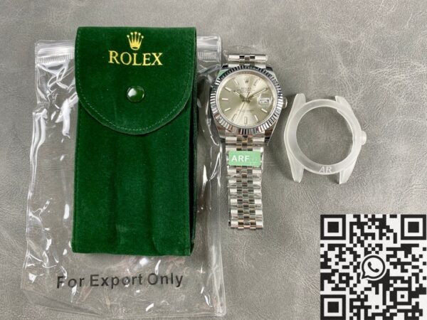 Rolex Datejust Deals M126334-0004 Silver Gray Watch Size 41mm