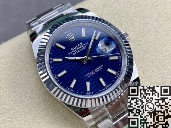 Rolex Datejust Stainless Steel M126334-0031 Bright Blue Watch