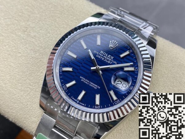 Rolex Datejust Stainless Steel M126334-0031 Bright Blue Watch