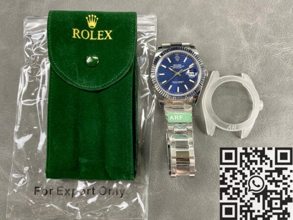 Rolex Datejust Stainless Steel M126334-0031 Bright Blue Watch
