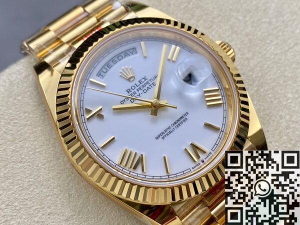 Day Date Rolex M228238-0042 White Size 40 ARF Factory