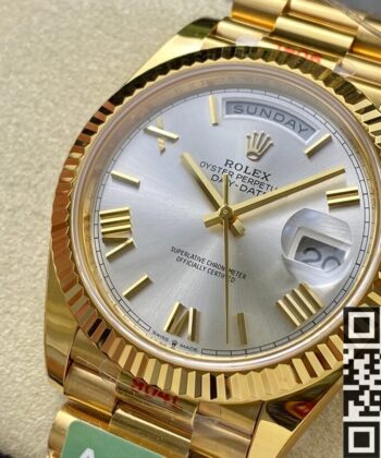 Rolex Day Date 40​ M228238-0002 Silver ARF Factory
