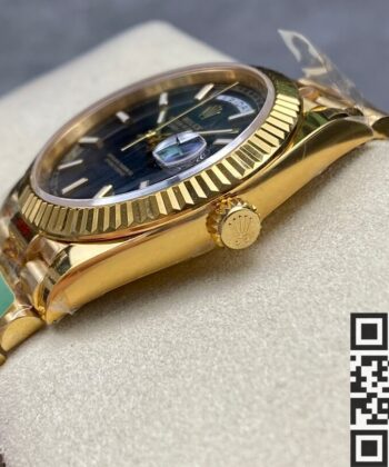 Rolex Day Date Gold M228238-0067 Bright Black Size 40mm
