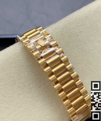 Rolex Day Date Gold M228238-0067 Bright Black Size 40mm