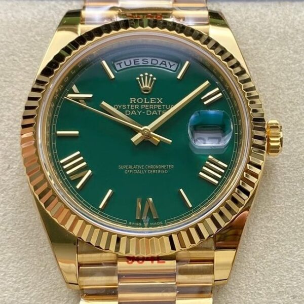 Rolex Day-Date Rolex M228238-0069 Gradient Green Size 40