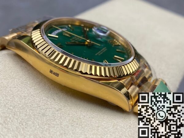 Rolex Day-Date Rolex M228238-0069 Gradient Green Size 40
