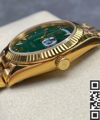 Rolex Day-Date Rolex M228238-0069 Gradient Green Size 40