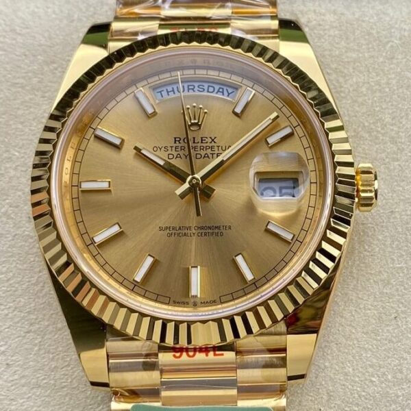 Rolex Day Date Sizes M228238-0003 Gold 40mm Watch ARF