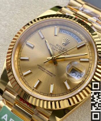 Rolex Day Date Sizes M228238-0003 Gold 40mm Watch ARF