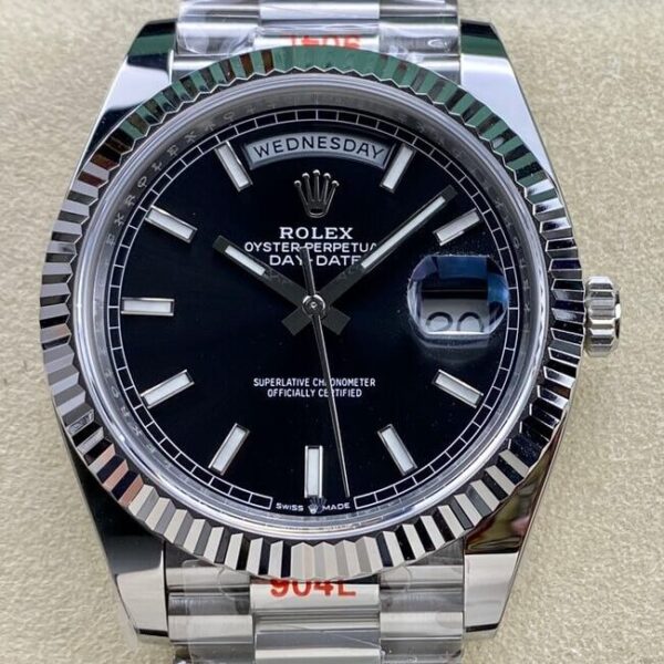 2024 Rolex Day Date M228239-0004 Black Dial Size 40mm Watch