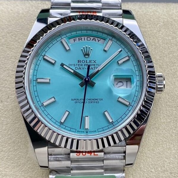 Blue Rolex Day Date​ M228236-0018 Lce Blue Size 40mm Watch