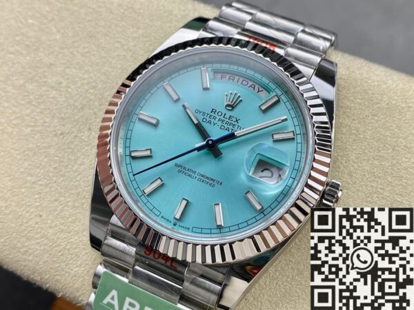 Blue Rolex Day Date​ M228236-0018 Lce Blue Size 40mm Watch