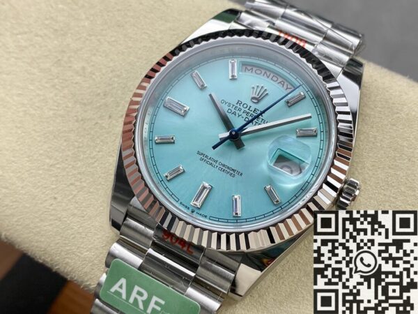 Rolex Day Date Replica M228236-0006 Lce Blue Size 40mm
