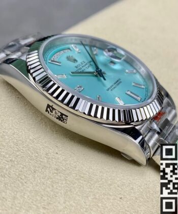 Rolex Day Date Replica M228236-0006 Lce Blue Size 40mm