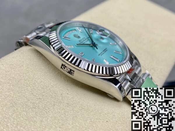 Rolex Day Date Replica M228236-0006 Lce Blue Size 40mm