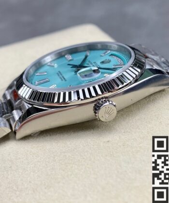 Rolex Day Date Replica M228236-0006 Lce Blue Size 40mm
