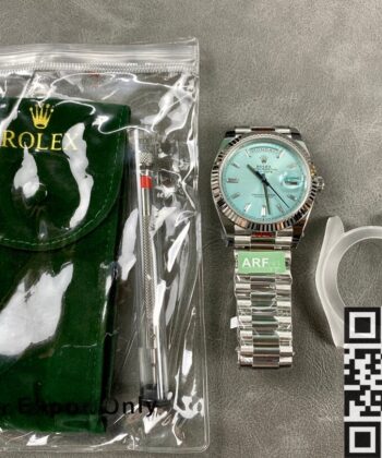 Rolex Day Date Replica M228236-0006 Lce Blue Size 40mm