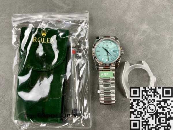Rolex Day Date Replica M228236-0006 Lce Blue Size 40mm