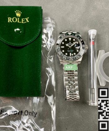 Rolex Gmt Master II M126710GRNR-0003 Black Gray Watch ARF