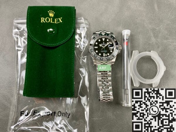 Rolex Gmt Master II M126710GRNR-0003 Black Gray Watch ARF