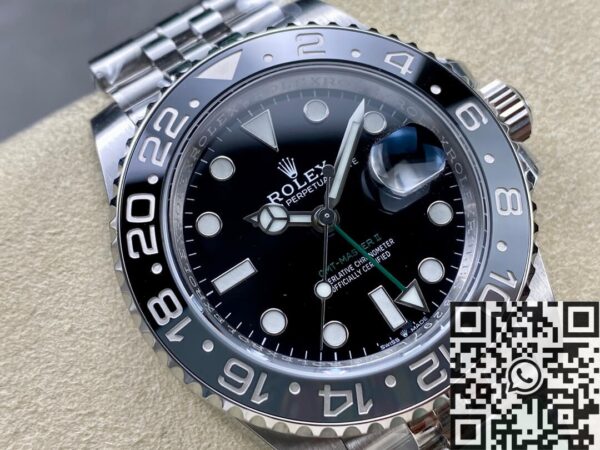 Rolex Gmt Master II M126710GRNR-0003 Black Gray Watch ARF