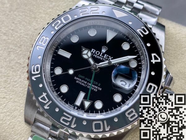 Rolex Gmt Master II M126710GRNR-0003 Black Gray Watch ARF