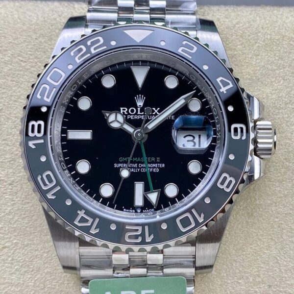 Rolex Gmt Master II M126710GRNR-0003 Black Gray Watch ARF