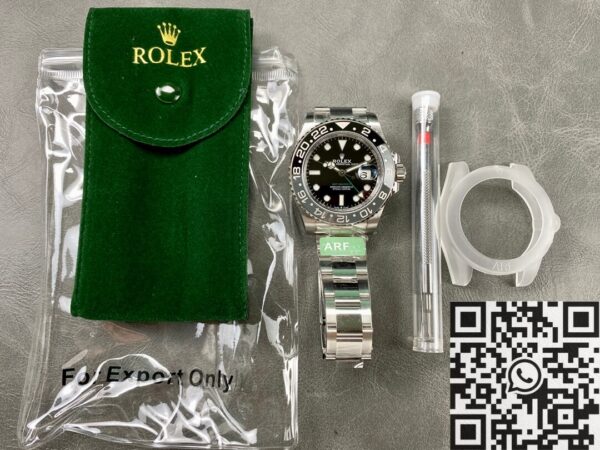 Gmt II Master Rolex M126710GRNR-0004 40MM Watch ARF