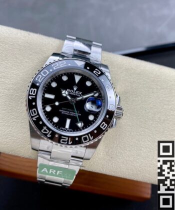 Gmt Rolex Master II 116713LN-0001 Black Dial Watch ARF Factory
