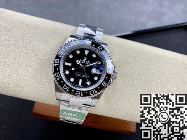 Gmt Rolex Master II 116713LN-0001 Black Dial Watch ARF Factory