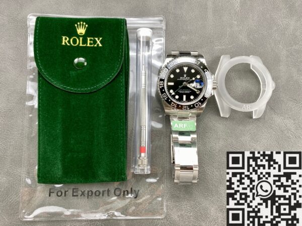 Rolex Gmt Master Price 116713LN Black Dial Watch ARF Factory