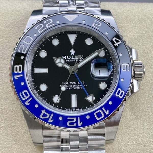 Rolex Black Gmt Master II M126710BLNR-0002 Batman Watch