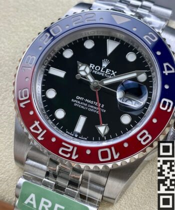 Rolex Gmt Master 1 M126710BLRO-0001 Pepsi V3 Watch ARF
