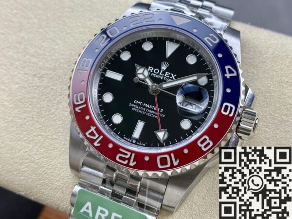 Rolex Gmt Master 1 M126710BLRO-0001 Pepsi V3 Watch ARF