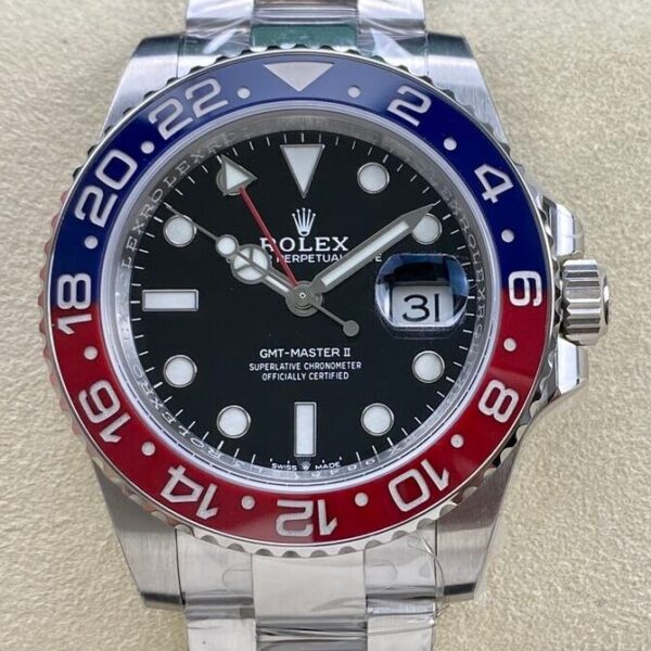 Rolex Gmt Master History M126710BLRO-0002 Pepsi V3 Watch