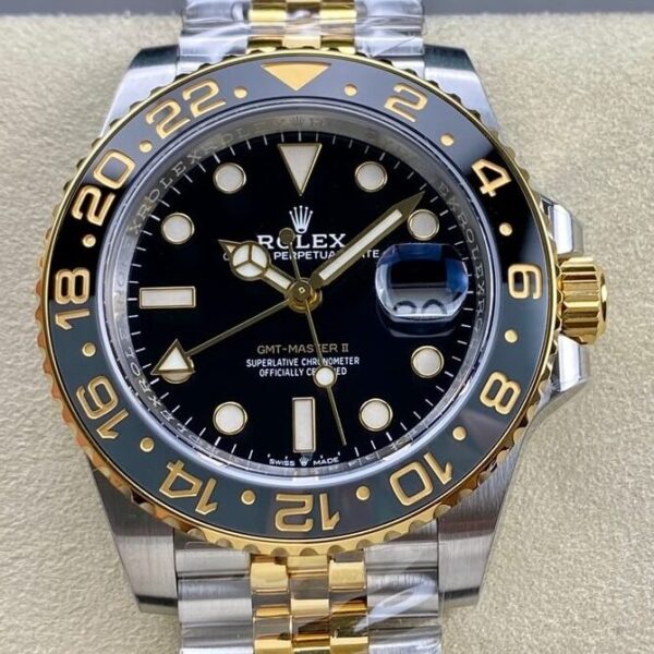 Rolex Gmt Master II Value M126713GRNR-0001 Gold Watch