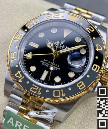 Rolex Gmt Master II Value M126713GRNR-0001 Gold Watch